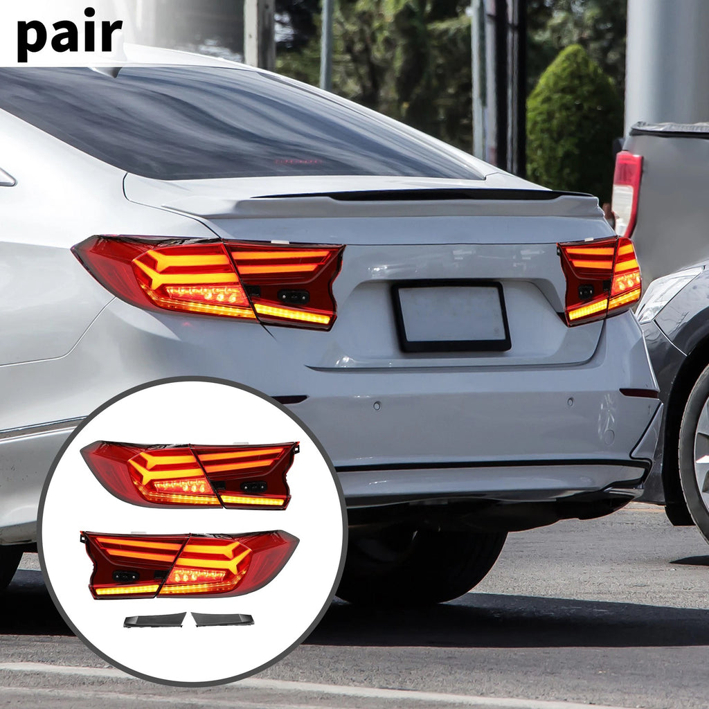 OLED Tail Lights Assembly Pair Replacement for Honda Accord 2018–2022