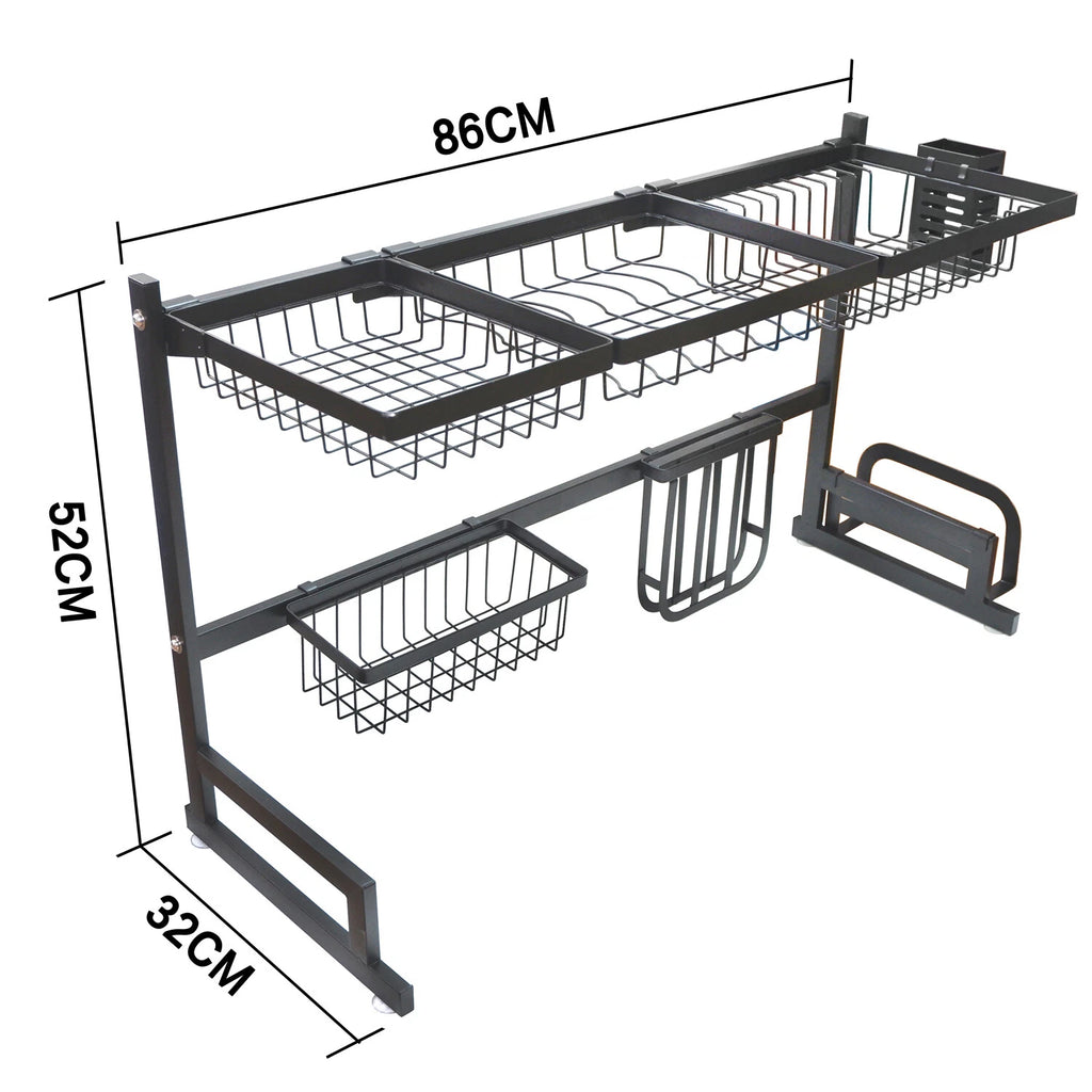 Over The Sink Dish Drying Rack for Kitchen (85CM)