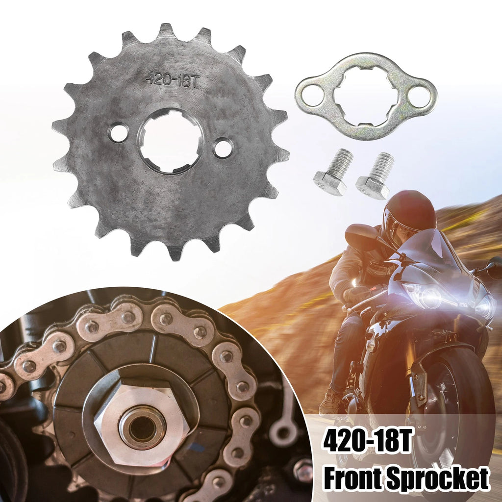 Front Engine Sprocket 20mm 420T Replacement Set for Mini Dirt Bike (2010–2024)