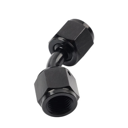 4AN Female to Female 45 Degree Swivel Coupler Union Fitting Adapter Connector
