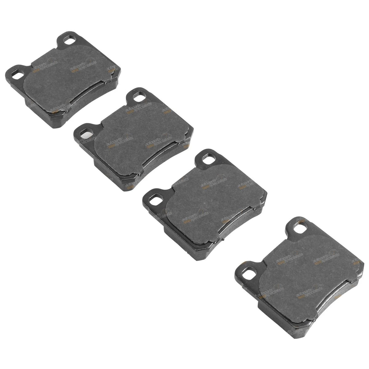 Rear Disc Brake Pad Set for Mercedes Benz E220 E300 W124 (1993–1996)