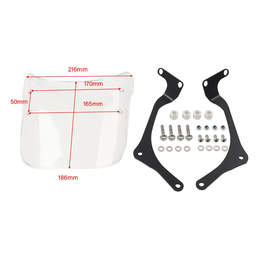 Windshield Windscreen Deflector For Honda CT125 CT110 Hunter Cub 2020+ Trail 125