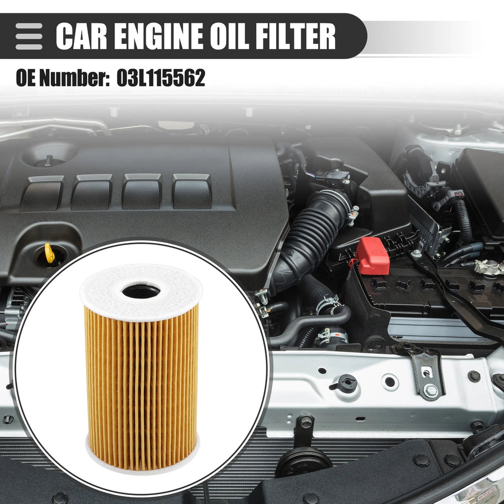 Engine Oil Filter Set Replacement for Volkswagen Passat 2.0L (2012–2015)