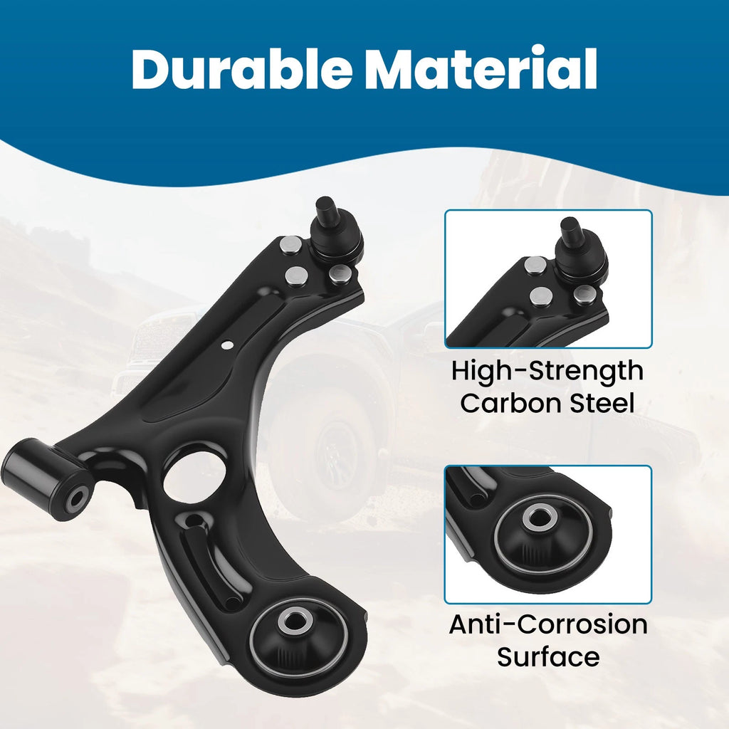2X Front Lower Control Arms w/Ball Joints for Chevrolet Sonic (2012–2020)