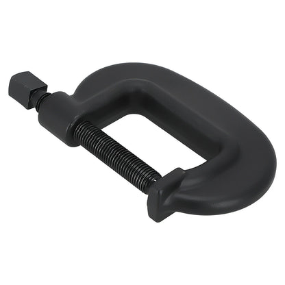 4" Industrial C-Clamp for Various Applications (20000lb Capacity, Black Oxide)