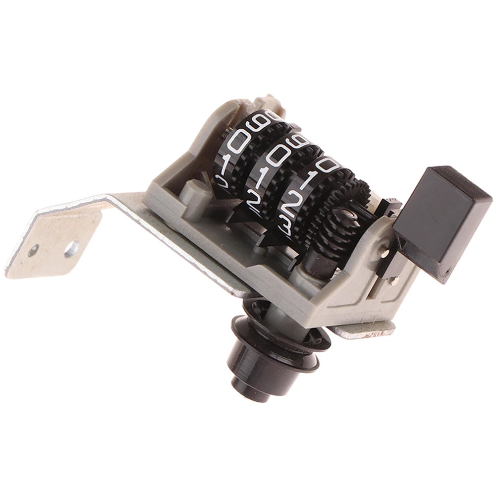 Iron Frame Counter for Tape Player (Black, Silver)