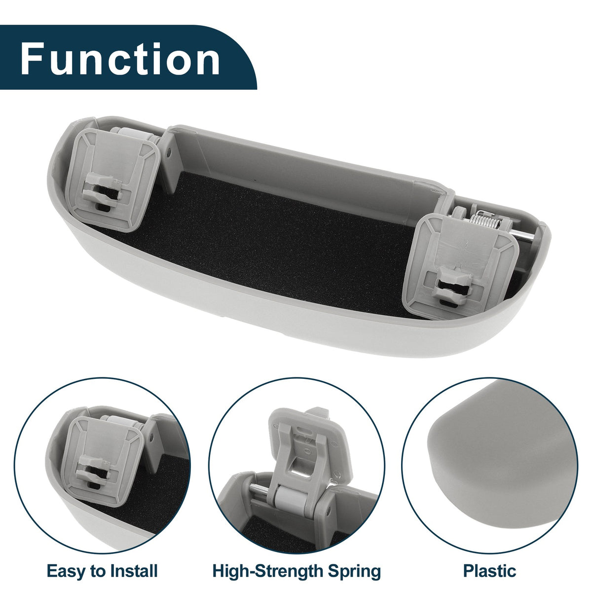 Car Sunglasses Case for Audi Q3 Eyeglasses Holder Storage (2013–2021)
