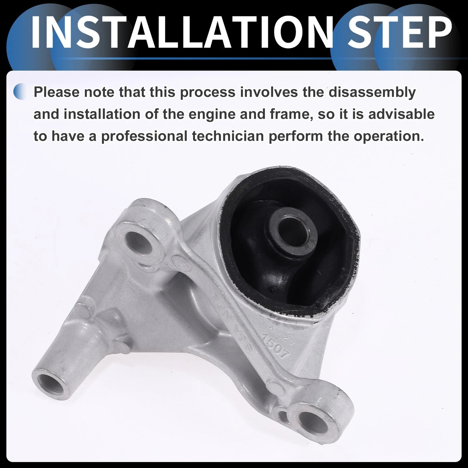 Engine Motor Mount Replacement for Honda Civic 1.7L (2001–2005)