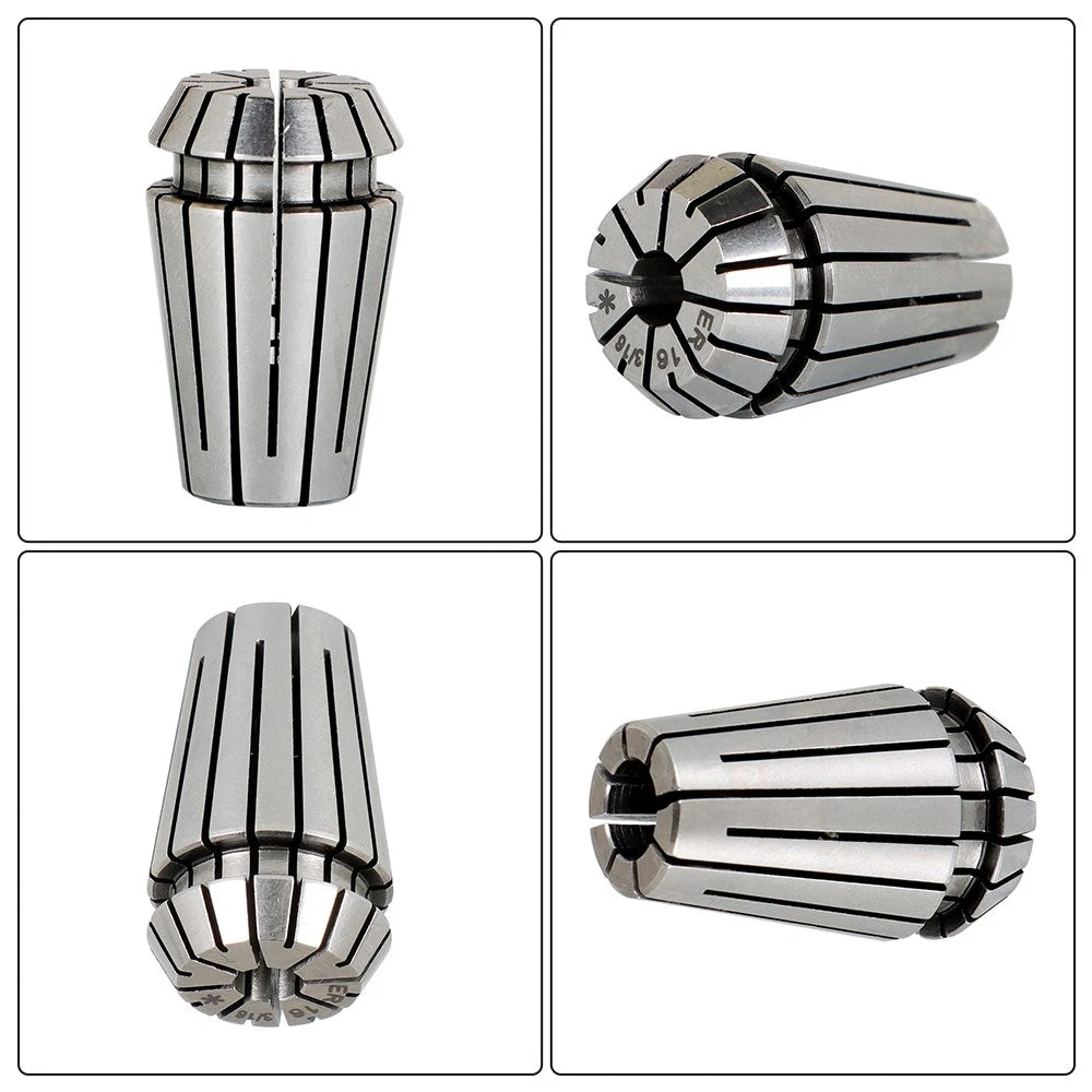 3/16" ER16 Spring Collet for CNC Milling (Super Precision)
