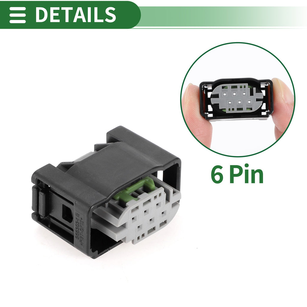 6 Pin Accelerator Pedal Position Sensor Connector for Volkswagen (2009–2019)