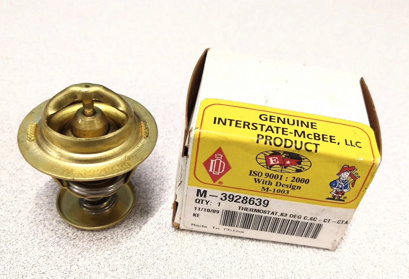 Thermostat for Interstate McBee M-3928639
