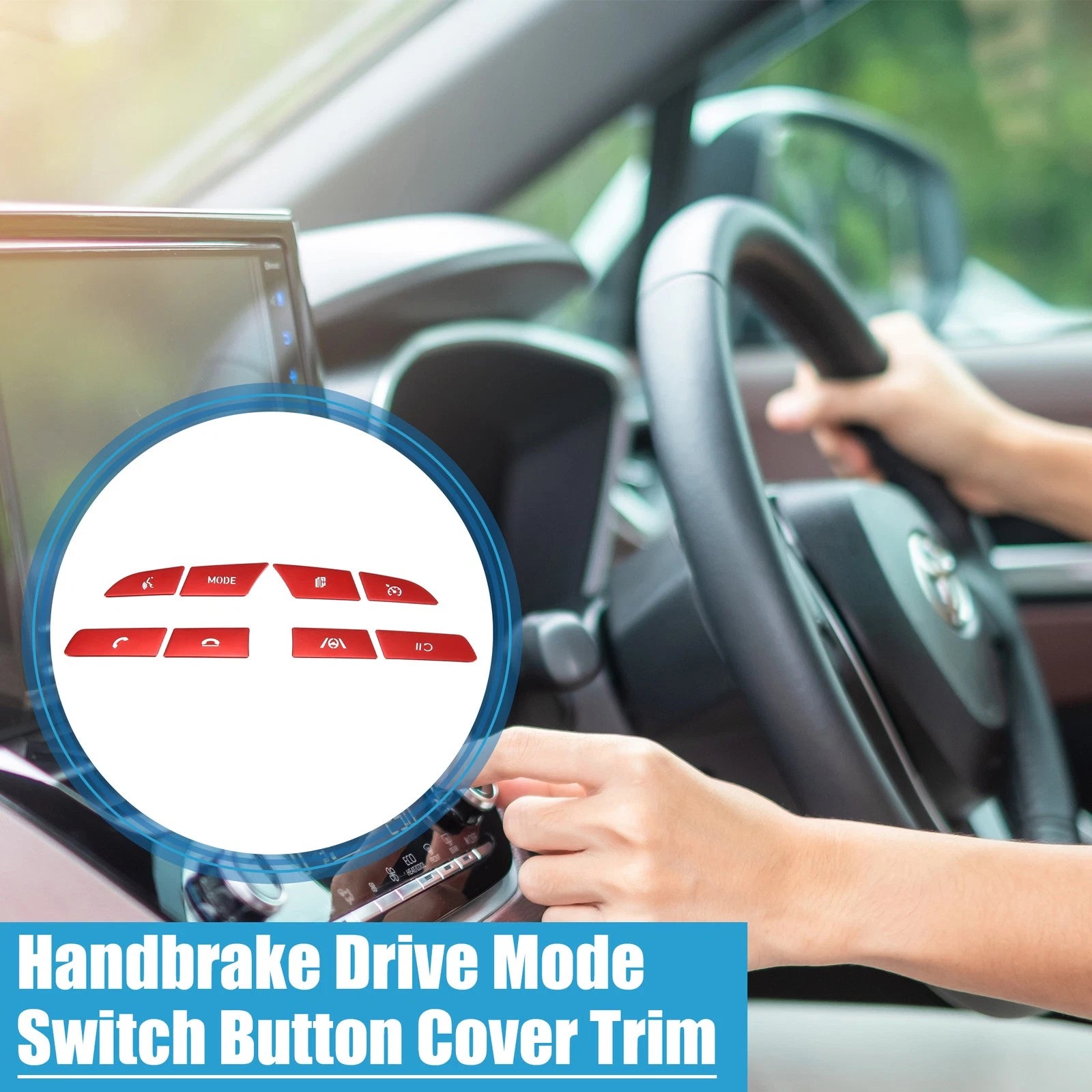 Steering Wheel Switch Button Cover Replacement for Hyundai Sonata (2020–2022)