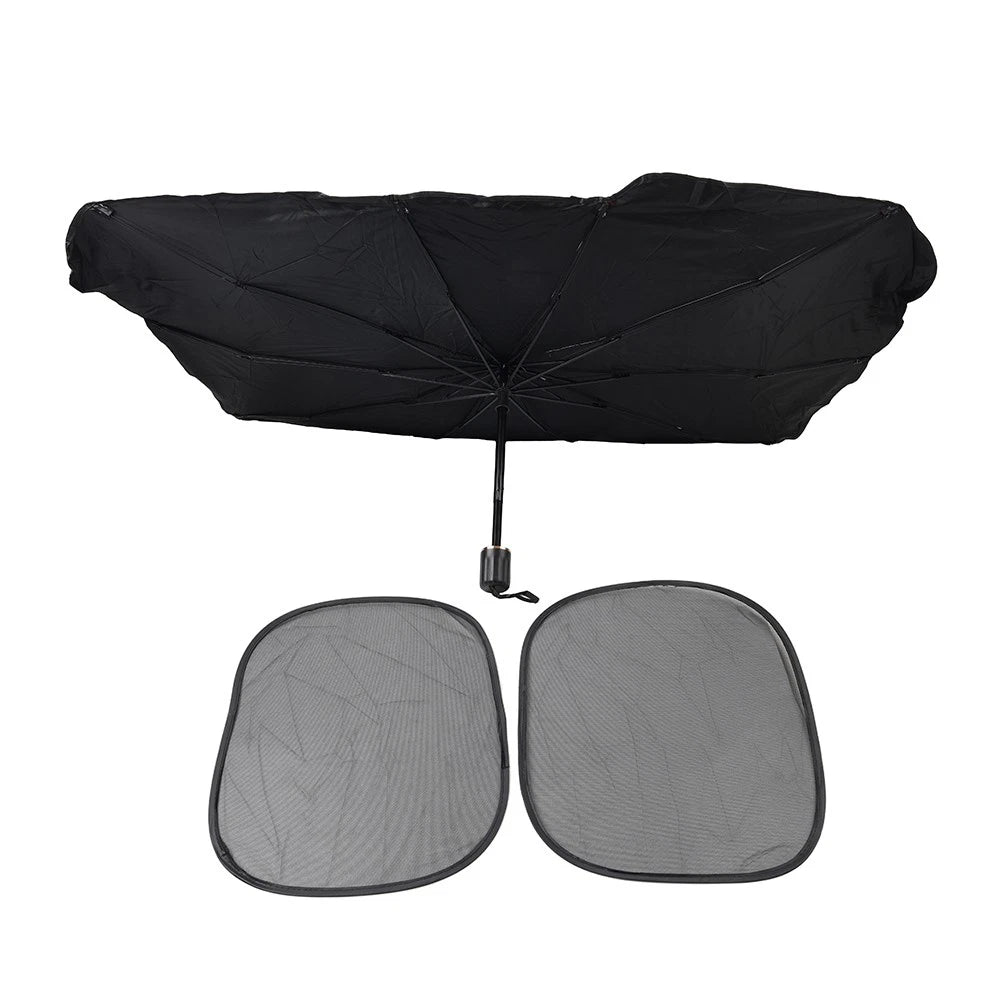 Foldable Sun Shade Windshield Visor for Truck Van (2010–2023)