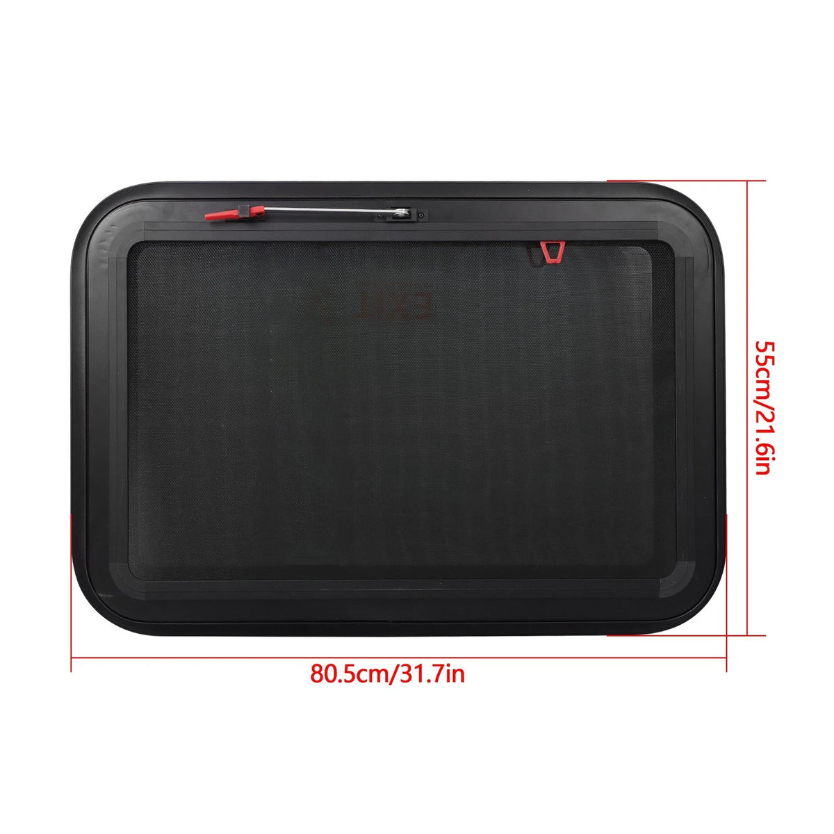 RV Exit Window 30"x20" for Trailer (DOT Certified) Emergency Push Out Glass