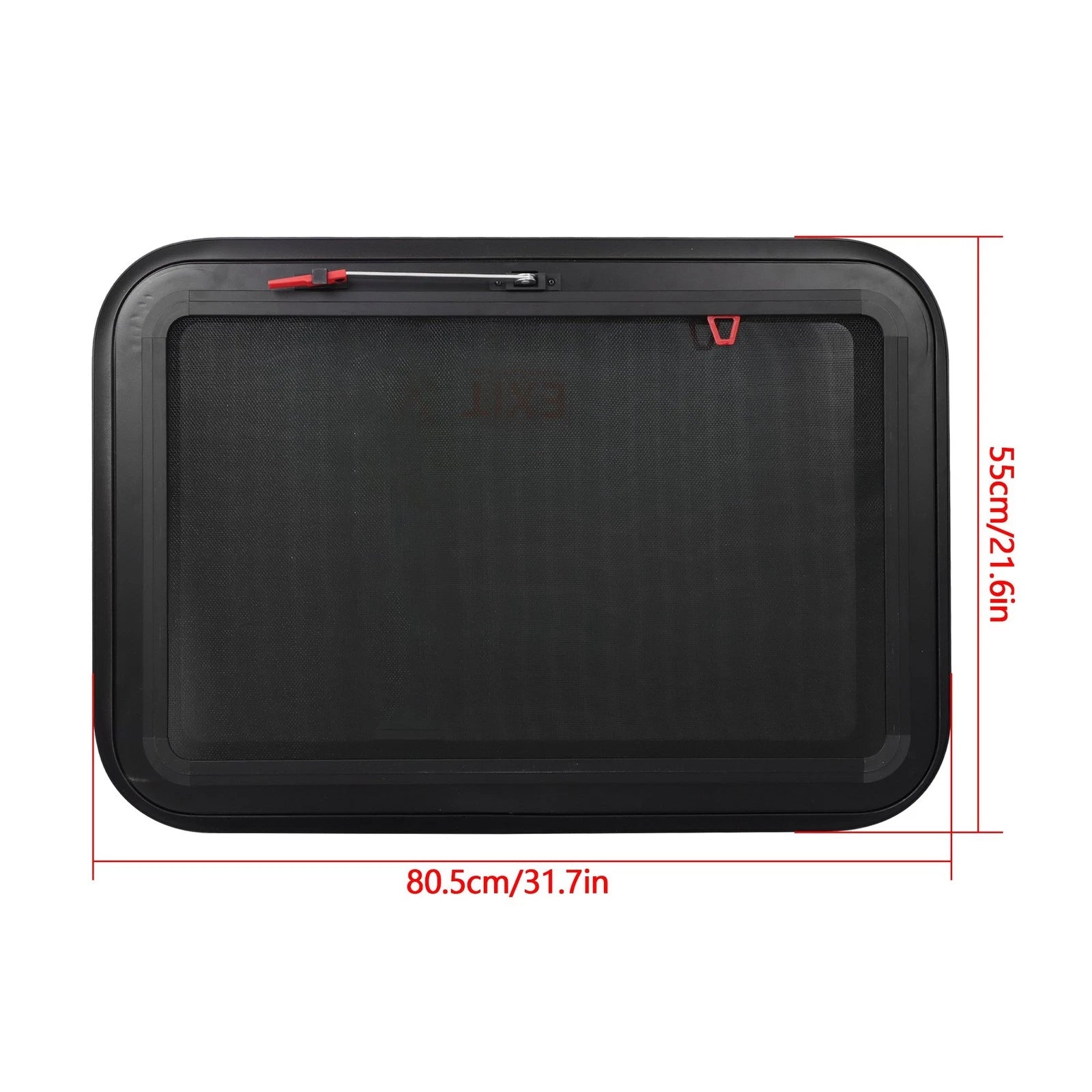 RV Exit Window 30"x20" for Trailer (DOT Certified) Emergency Push Out Glass