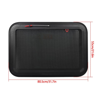 RV Exit Window 30"x20" for Trailer (DOT Certified) Emergency Push Out Glass