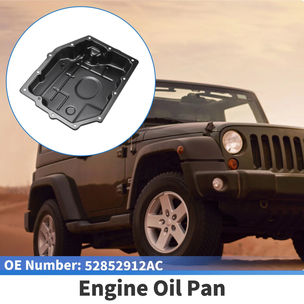 Engine Oil Pan Replacement for Jeep Wrangler (2003–2011)