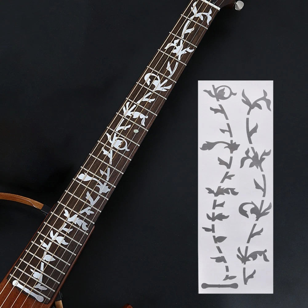 Guitar Inlay Sticker for Portable Use