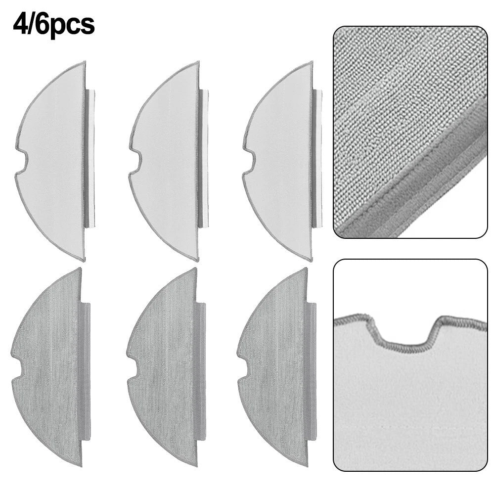Mopping Cloths for Sweeper Accessories (Reusable, Washable, Microfiber)
