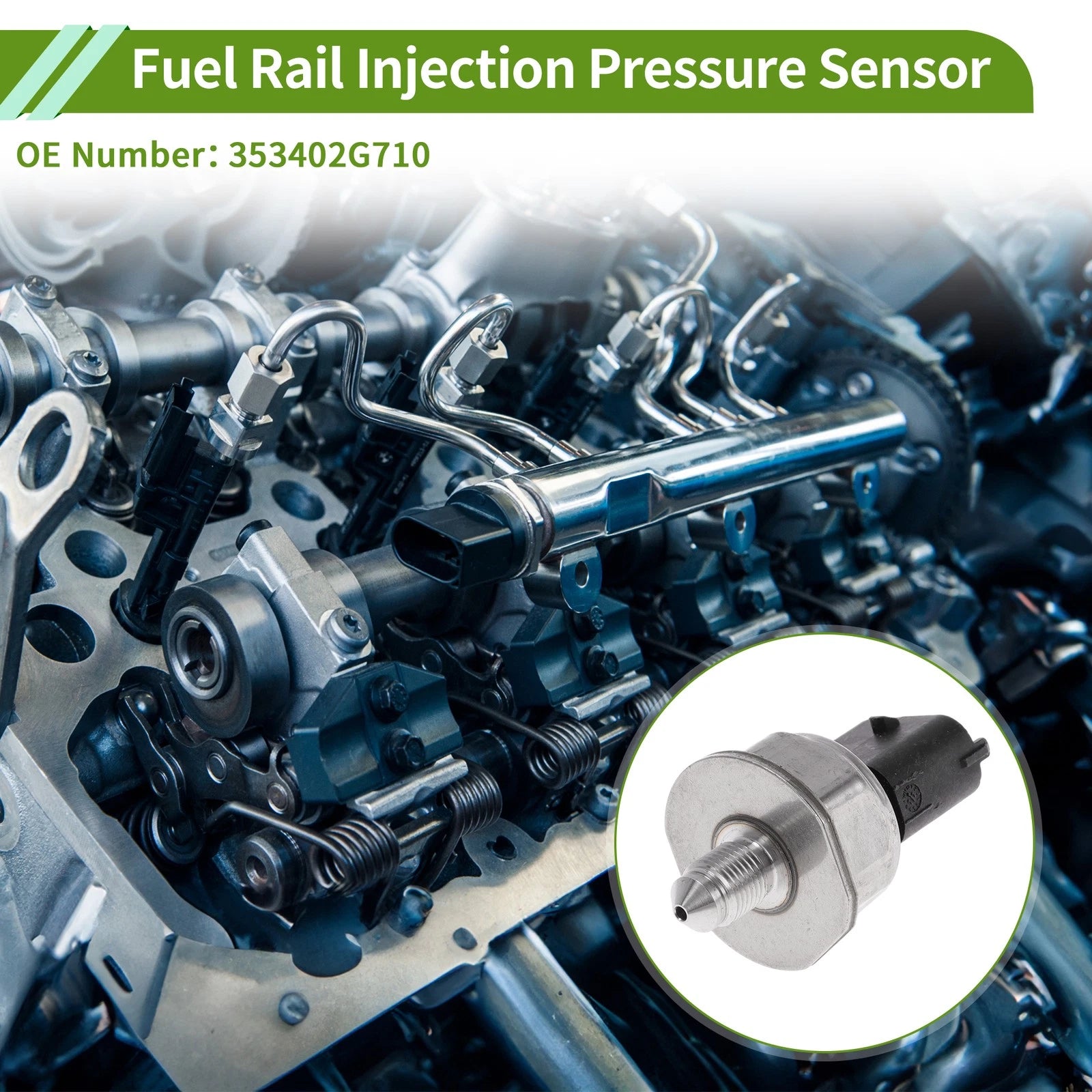 Fuel Injection Pressure Sensor Replacement for Hyundai Sonata (2011–2019)