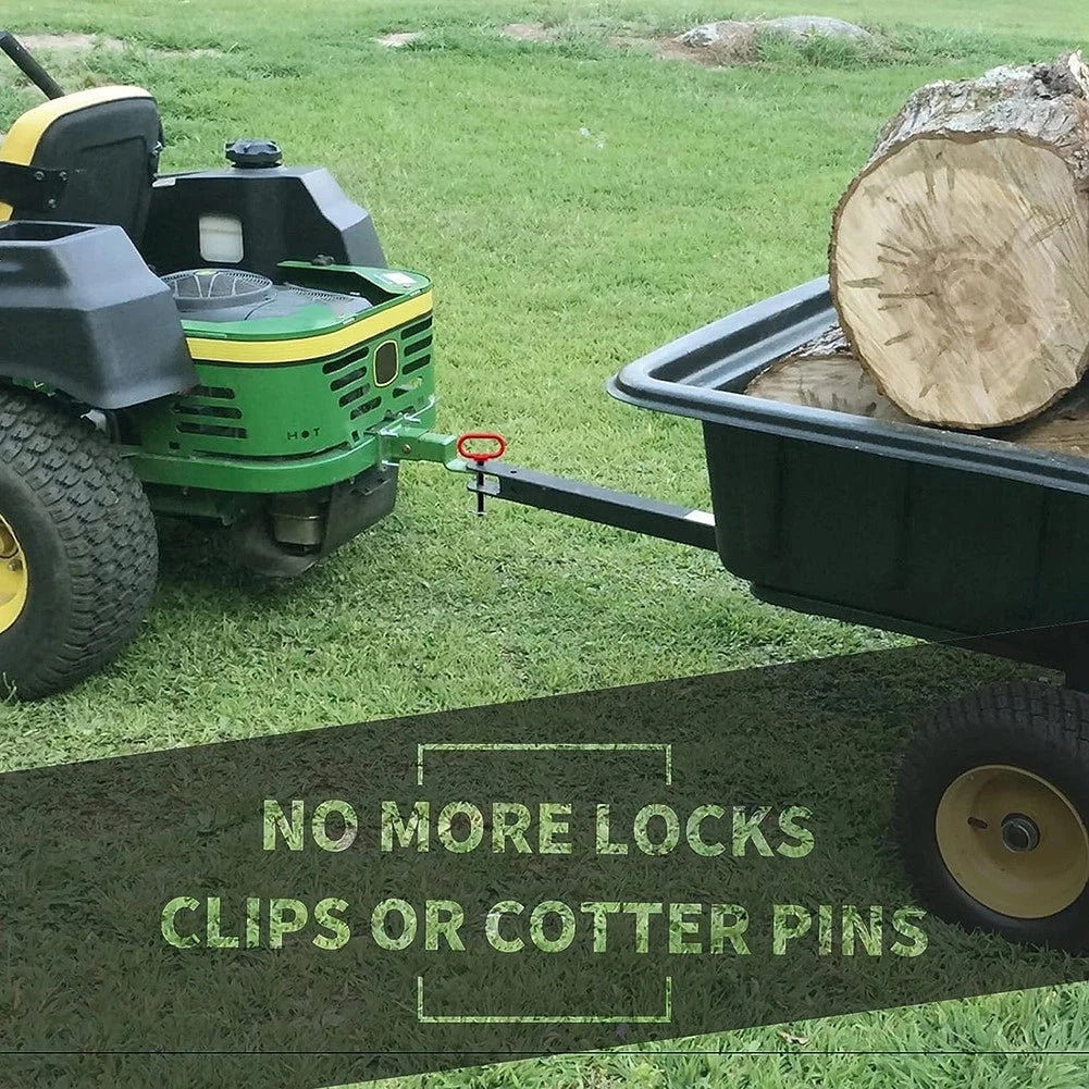 Replacement Pin For Construction Trailer Hitch Pin Rubber Coated Handle