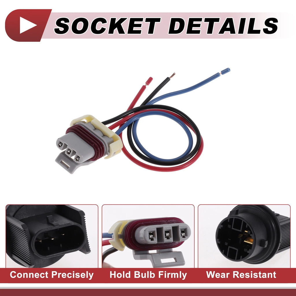 Front Turn Signal Lamp Socket Wiring for Freightliner Cascadia (2008–2023)