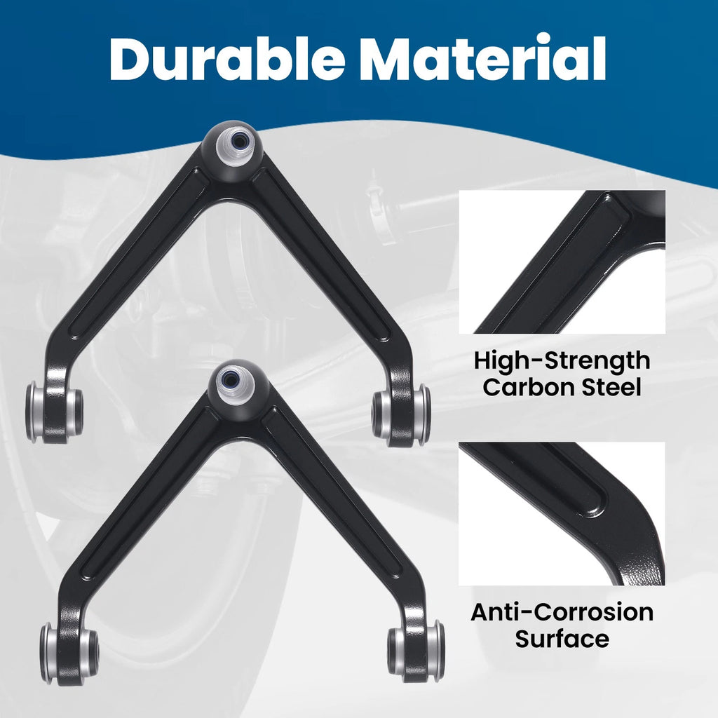 Front Upper Control Arms Tie Rods Suspension Kit for Dodge Durango Aspen (2004–2006)