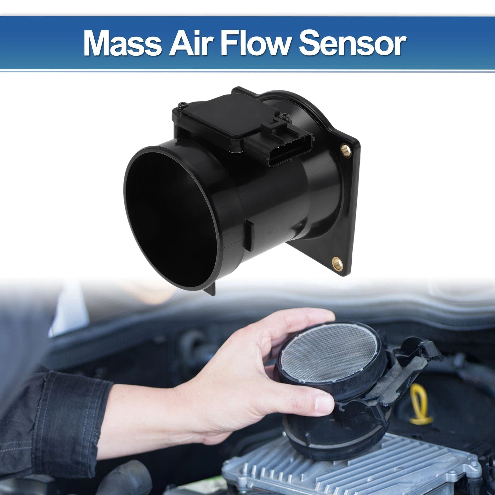 Mass Air Flow Sensor Assembly No.F81F12B579B A for Ford Expedition (1999–2002)