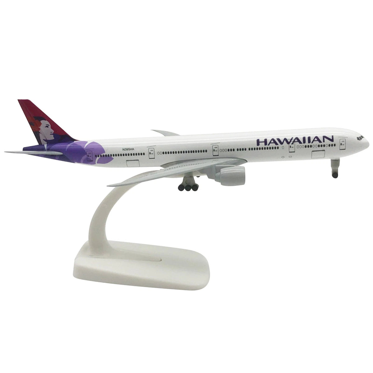 Alloy Diecast Airplane Model for Hawaii B777 (1/300 Scale)