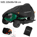 Lawn Mower Tractor Cover Waterproof UV Protector for Garden Yard