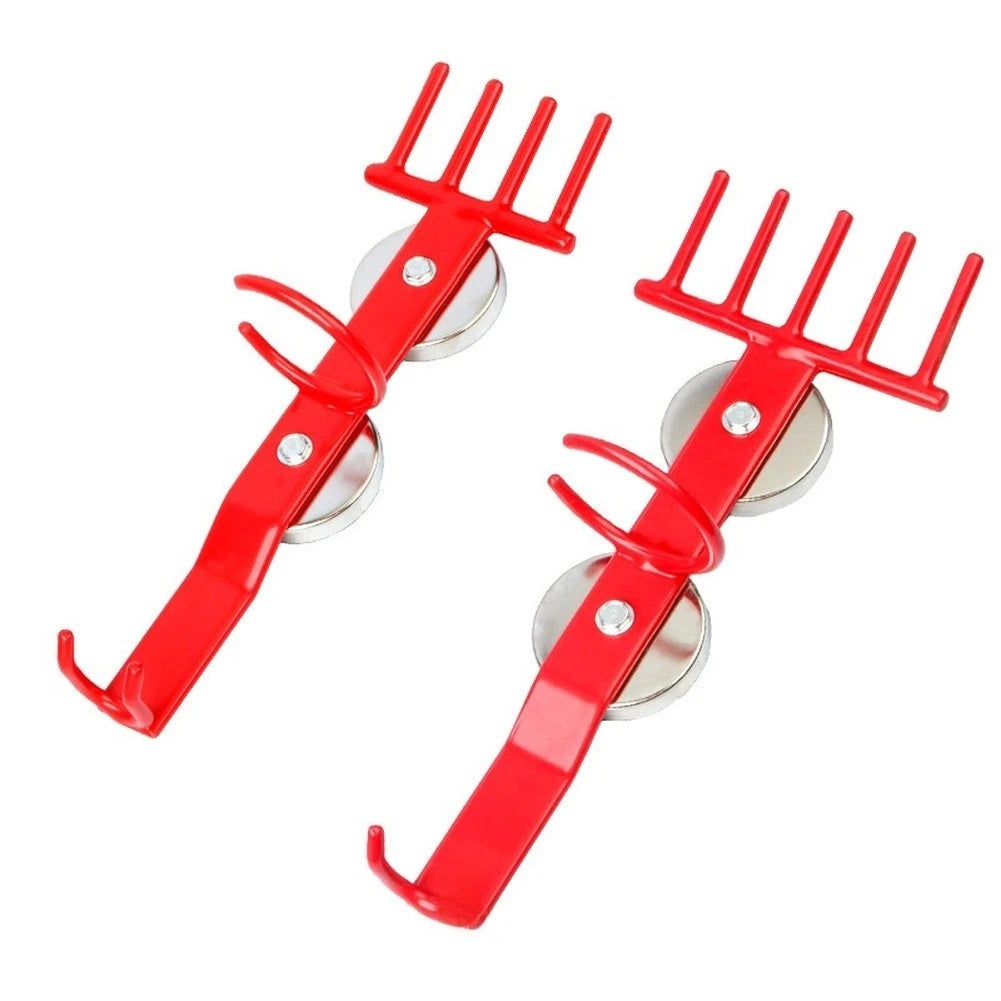 Magnetic Hanger Rack for Air Impact Wrench Tool Storage with Hooks
