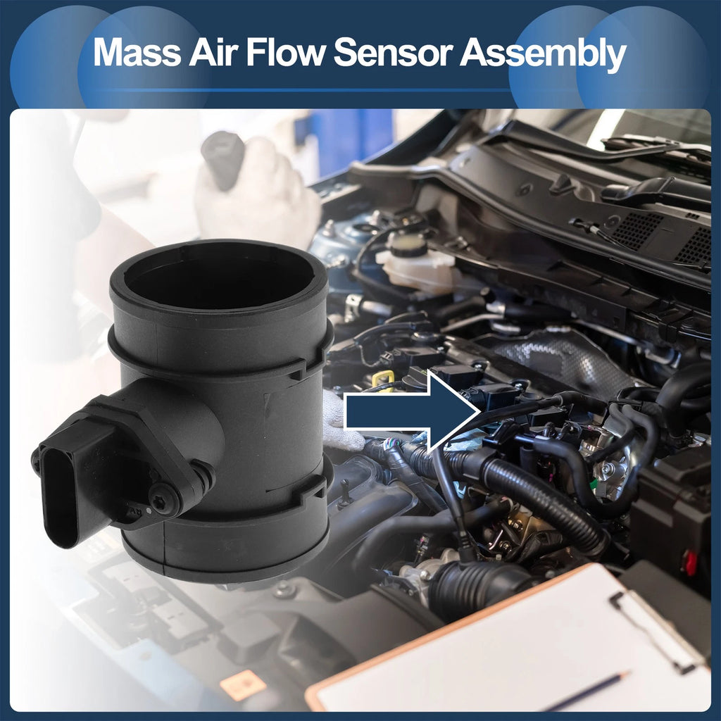 Mass Air Flow Sensor Assembly 0986284006 for Porsche Cayenne (2003–2010)