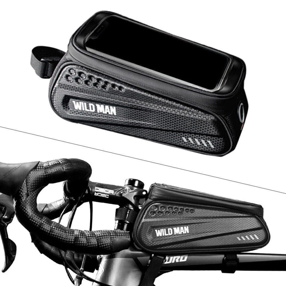 Front Top Tube Frame Bag for MTB Cycling Bike (Waterproof)