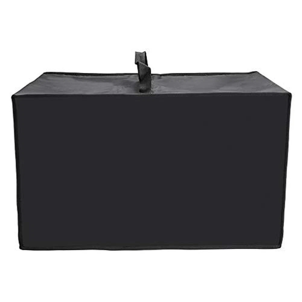 Microwave Dust Cover for Kitchen Appliances (49x40x30cm) - Black, Waterproof