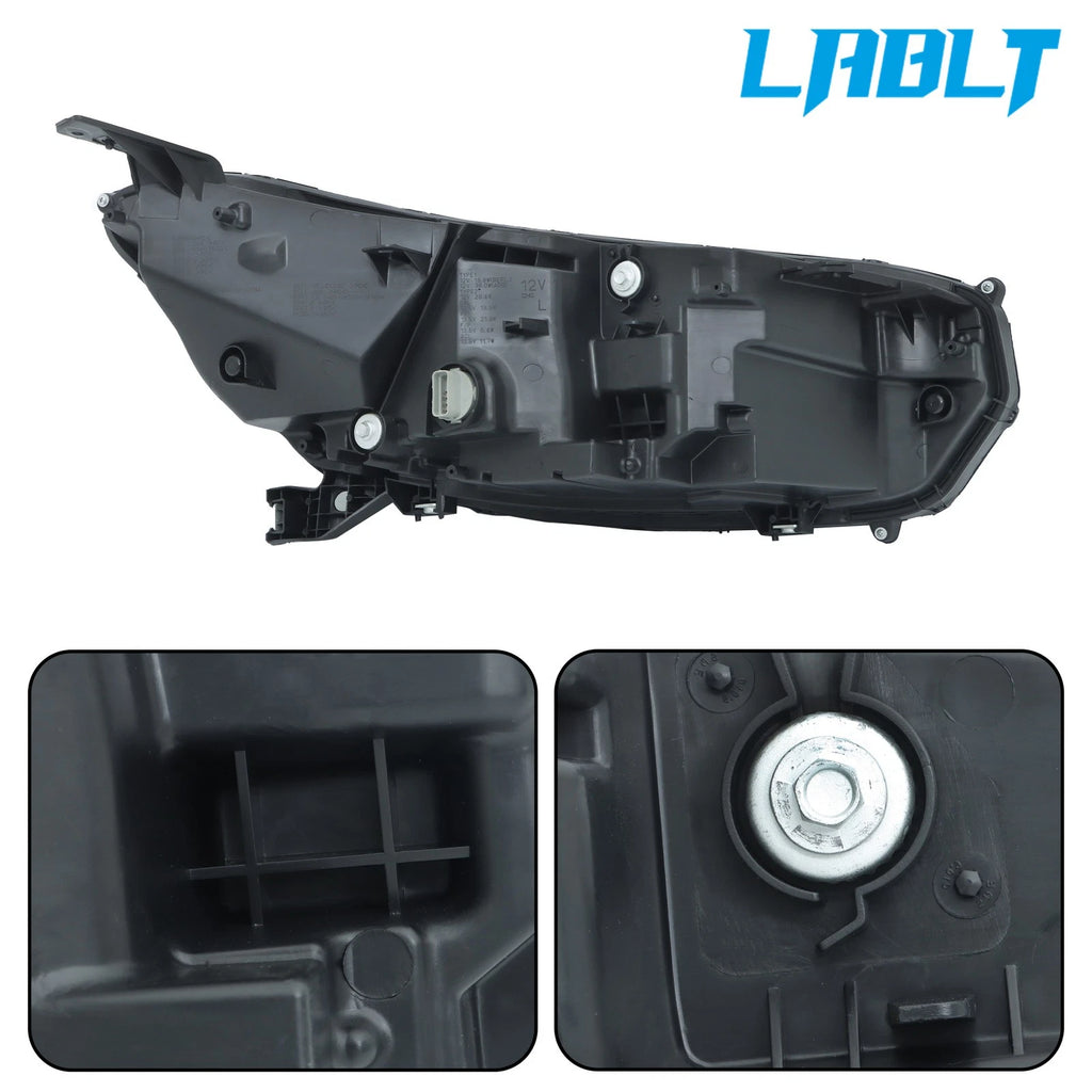 LED Chrome Headlight Assembly for Honda CR-V (2023–2024) LABLT