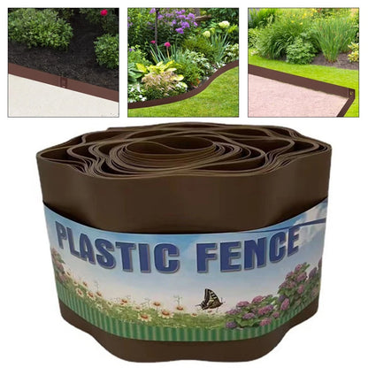 Flexible Plastic Lawn Edge Strip for Grass Control and Borders