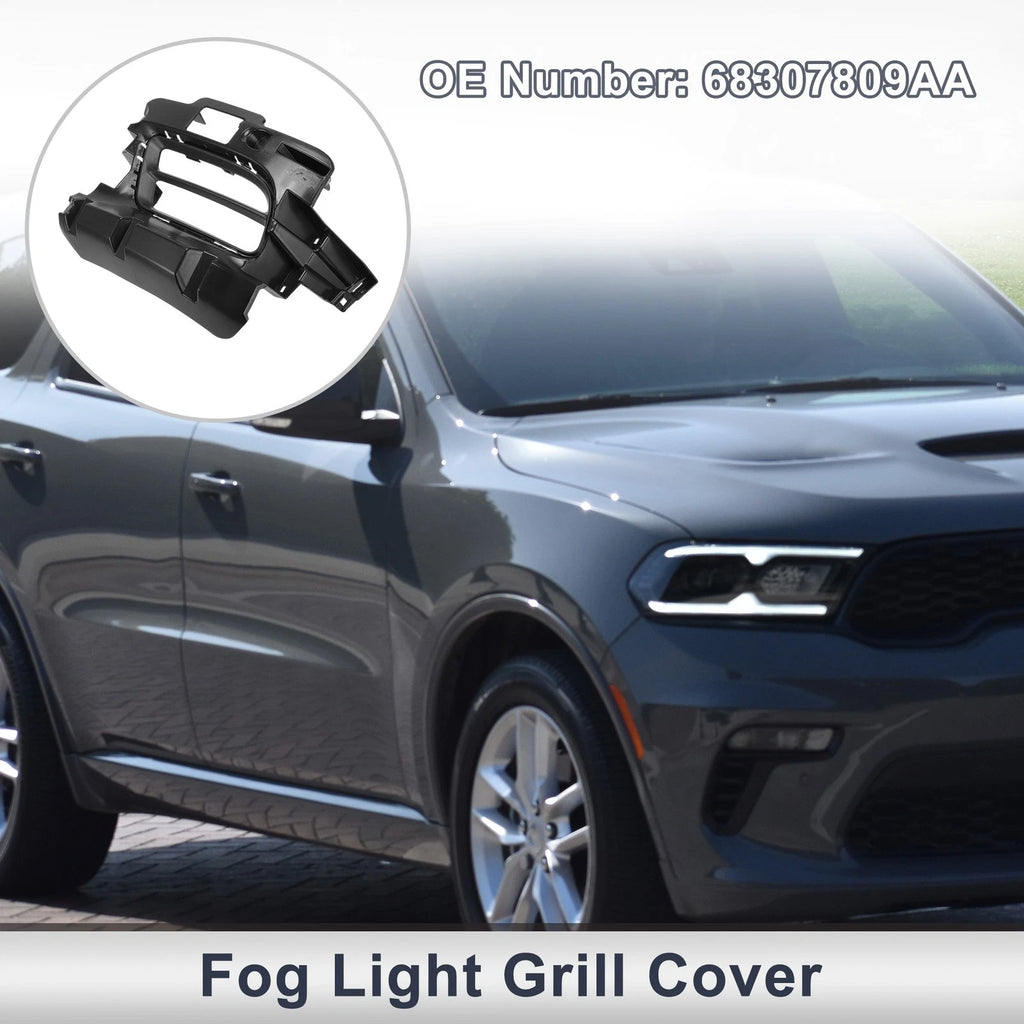 Front Left Fog Light Grille Replacement for Dodge Durango (2018–2020)