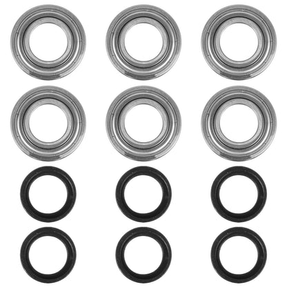 Spindle Bearings Replacement for John Deere M653 M665 Mid Mount ZTrak (Qty 6)