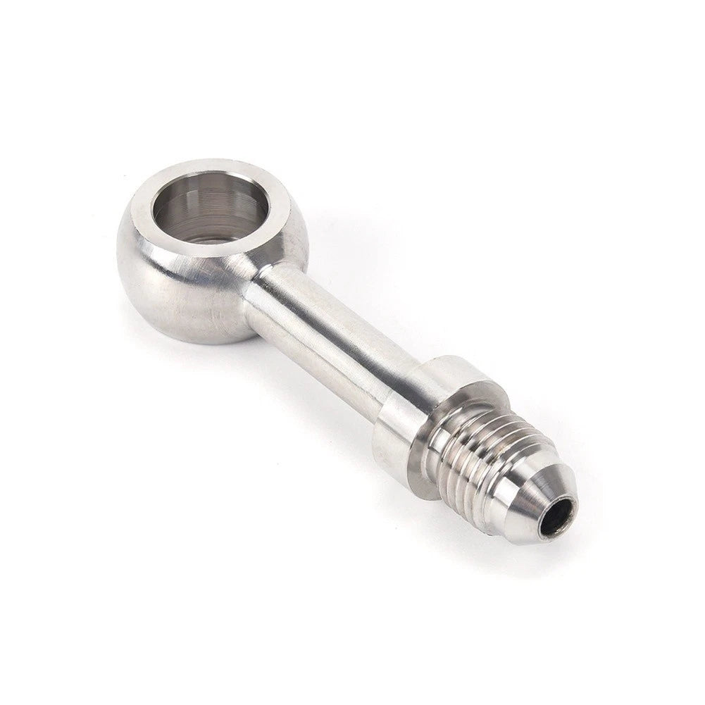 Motorcycle Brake Fishtail Fitting AN3 Stainless Steel 5.4cm x 1cm x 0.3cm