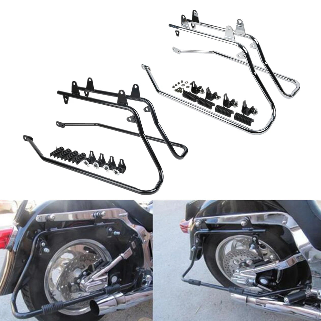 Saddlebags Conversion Brackets for Harley Softail Fatboy FLST FXST (1984–2017)