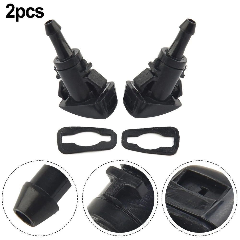 2X Nozzle Jet Wiper Washer for Front Windshield (ABS Plastic)