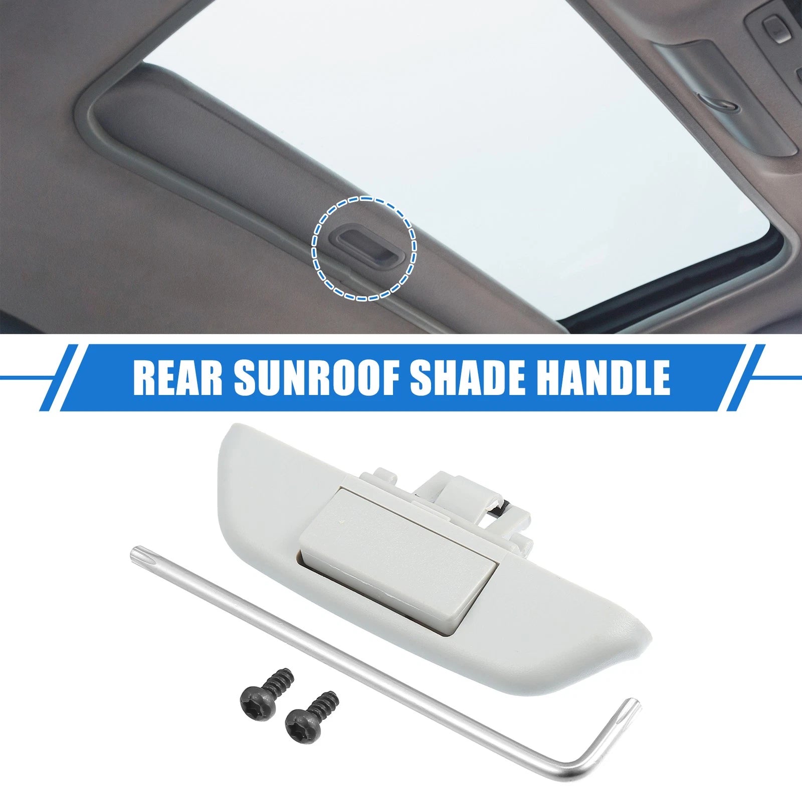 Rear Sunroof Shade Handle Replacement for Audi Q7 (2010–2015)