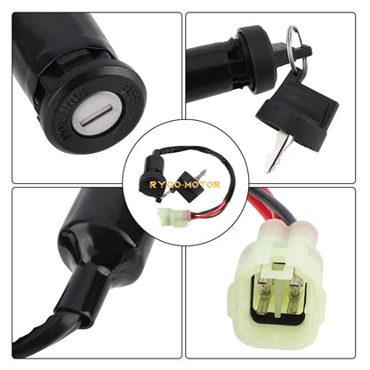 Ignition Switch with 2 Keys for Yamaha YFM90 Raptor 90 (2009–2013) 43D-H2510-00-00