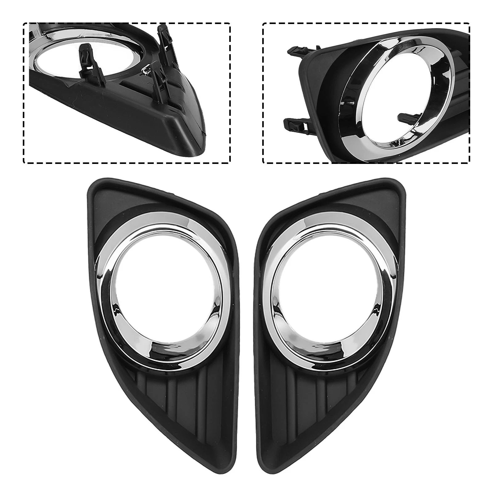 Fog Light Frame Set for Camry (2010–2011)