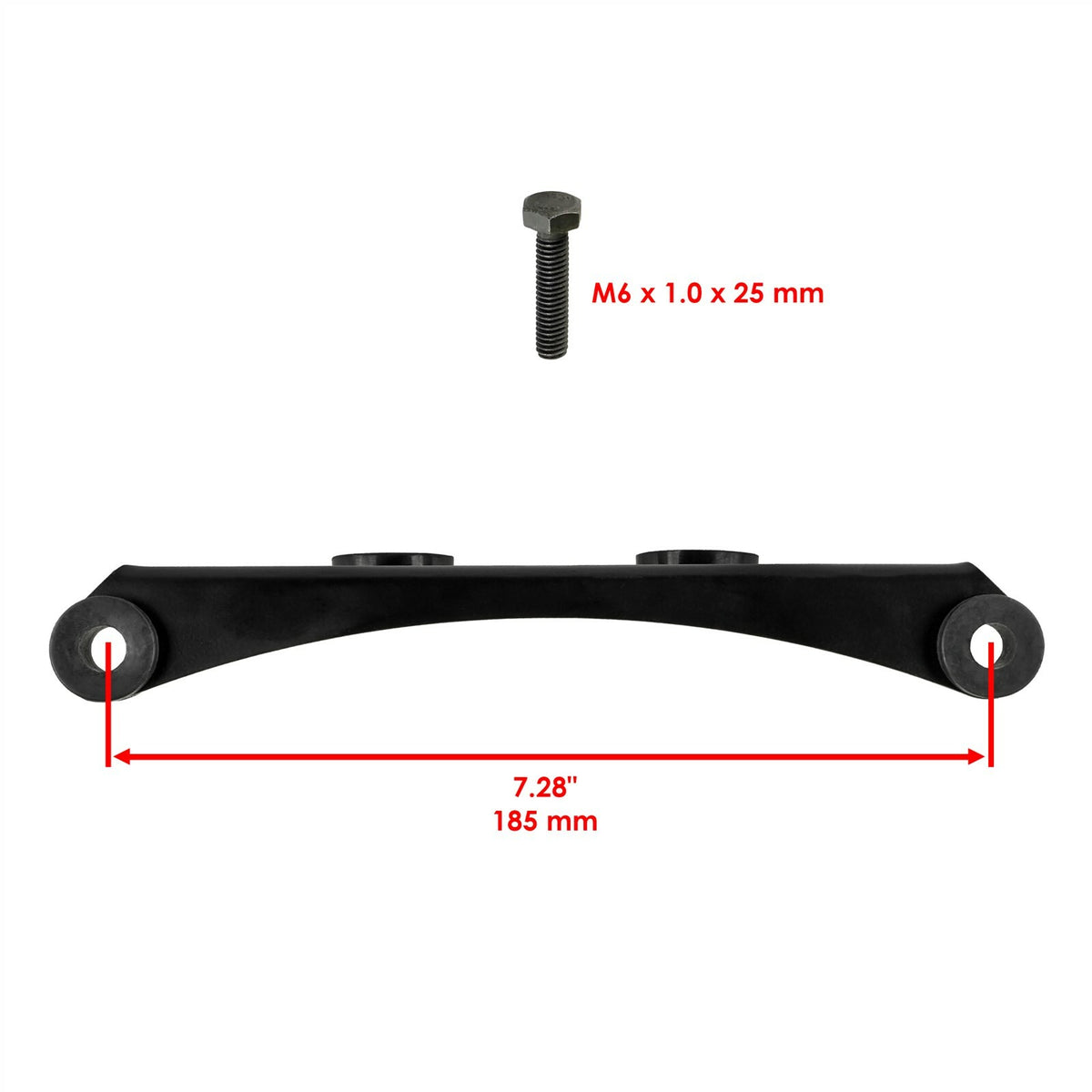 Tail Light Bracket and Mounting Hardware Replacement for Yamaha Grizzly 125 (2004–2013)