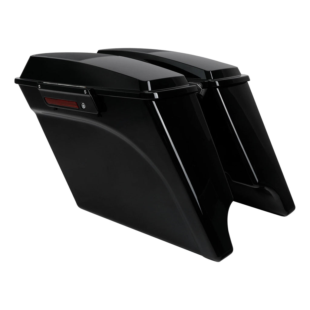 5" Stretched Saddlebags Speaker Lids Bracket for Harley Softail (1984–2017)