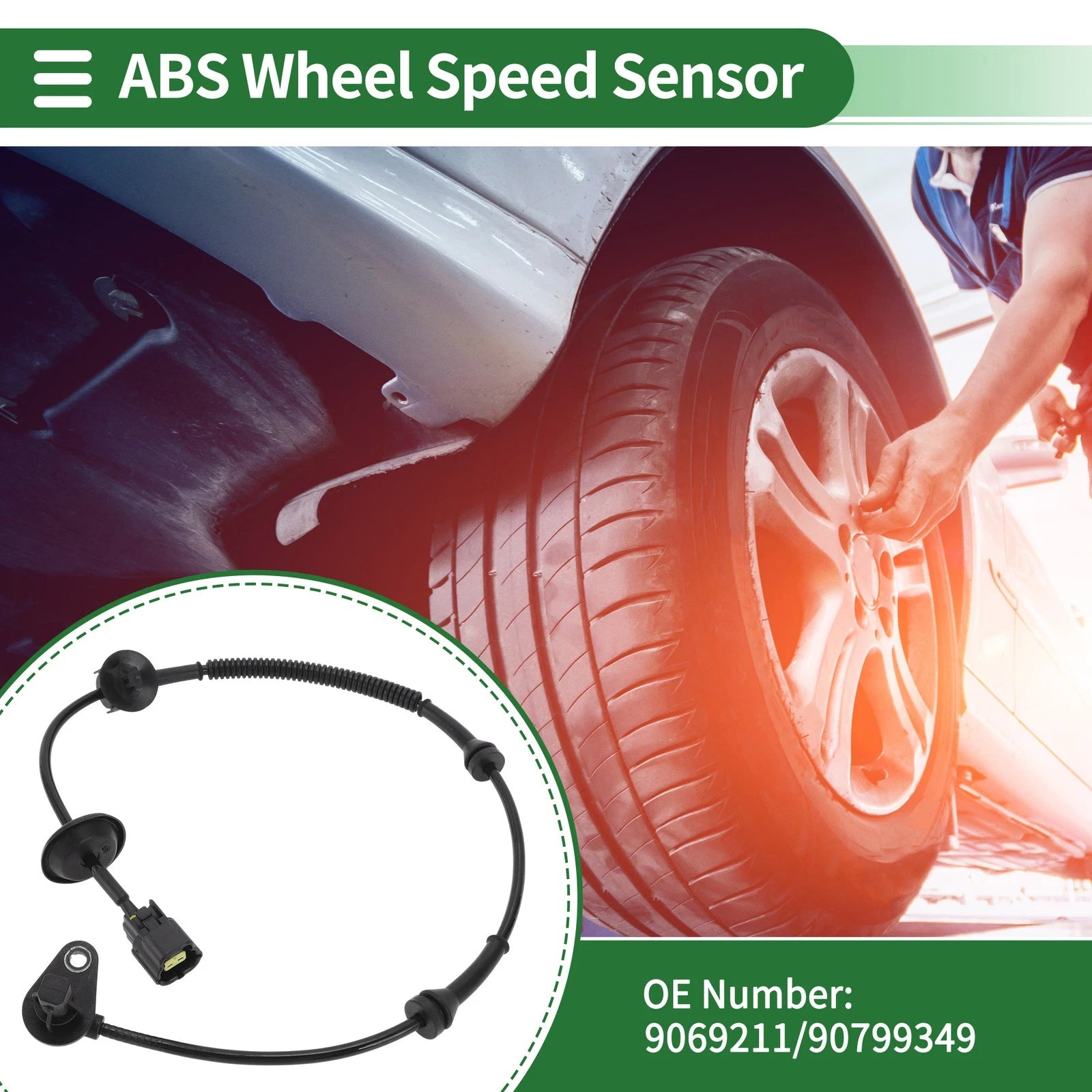 ABS Wheel Speed Sensor Replacement for Chevrolet Sail Front Right (2005–2015)