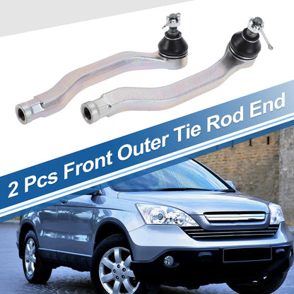 2X Front Outer Tie Rod Ends for Honda Accord (1990–1993) No. ES3153/ES3154