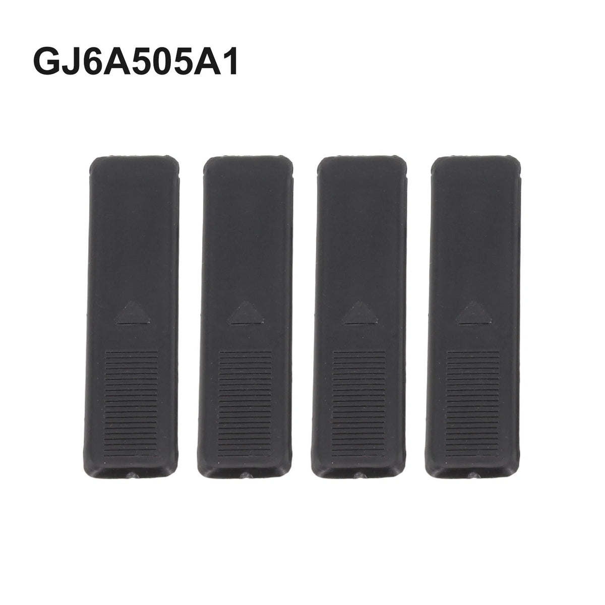 Black Roof Cap Moulding Trim for Mazda (4pcs)