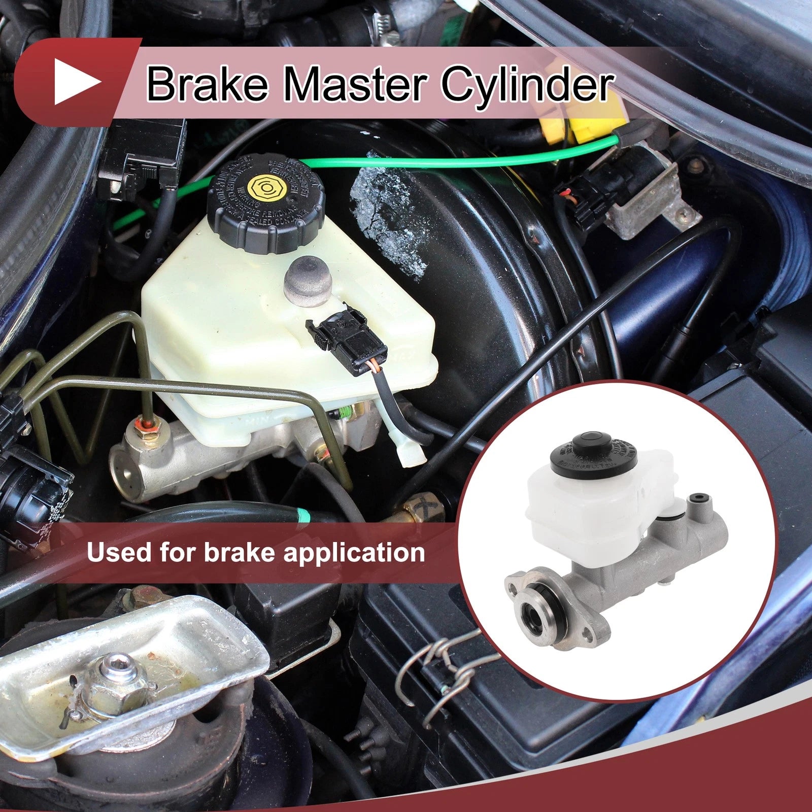 Brake Master Cylinder Replacement With Reservoir for Toyota Corolla (1998–2007)